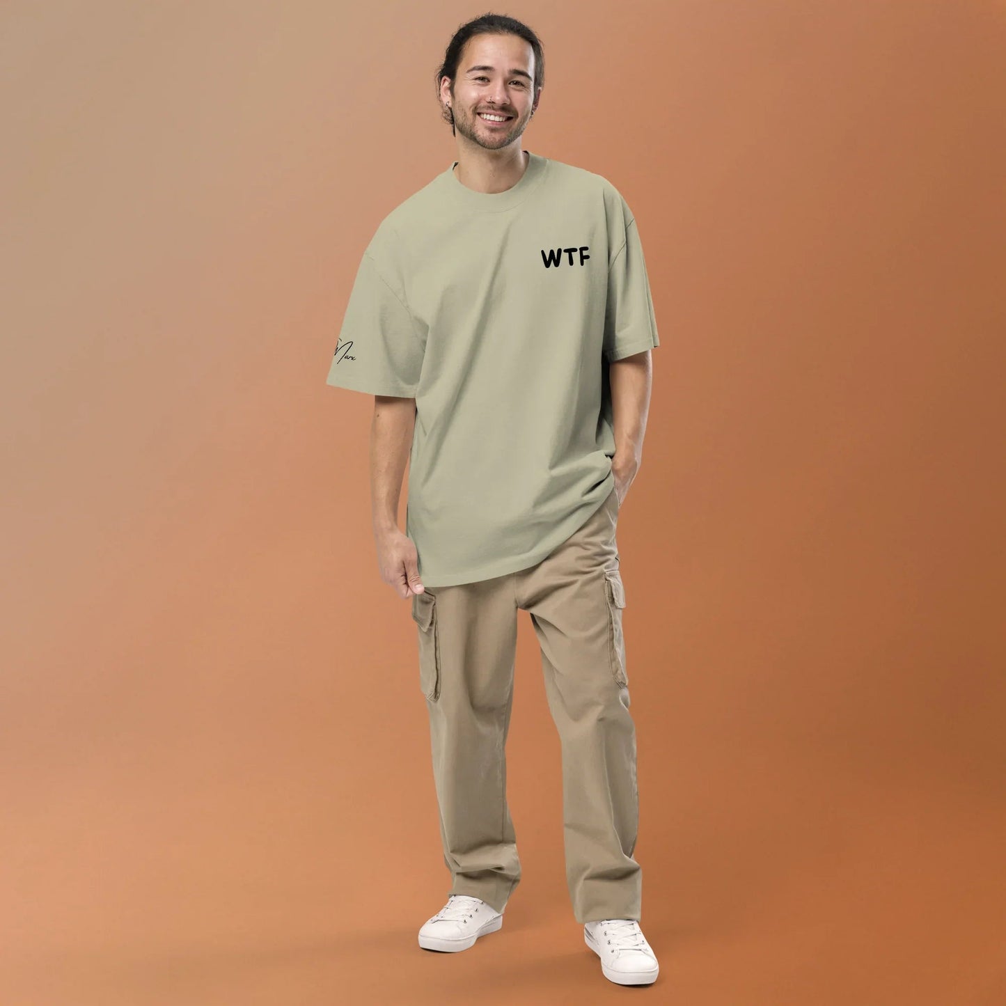 Oversized T-Shirt "WT..."