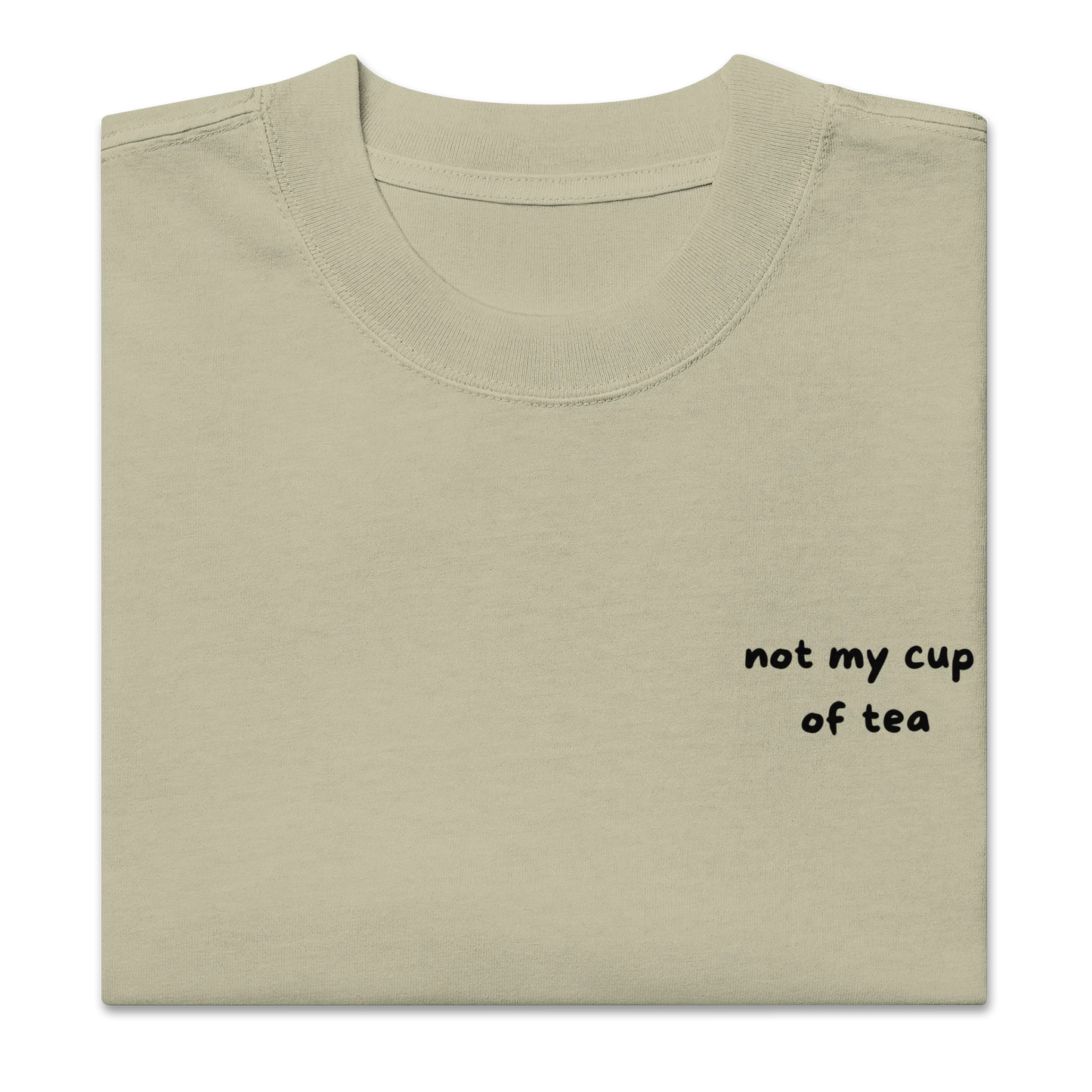 Oversized T-Shirt "better bendy than trendy"