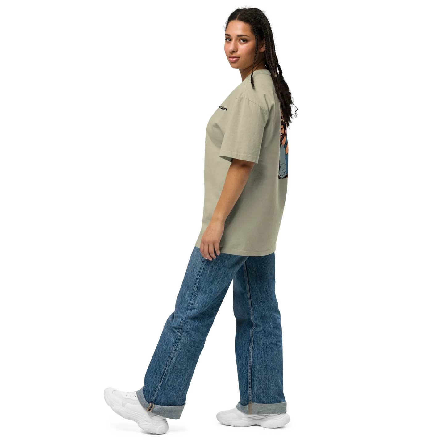 Oversized T-Shirt "huckepack"