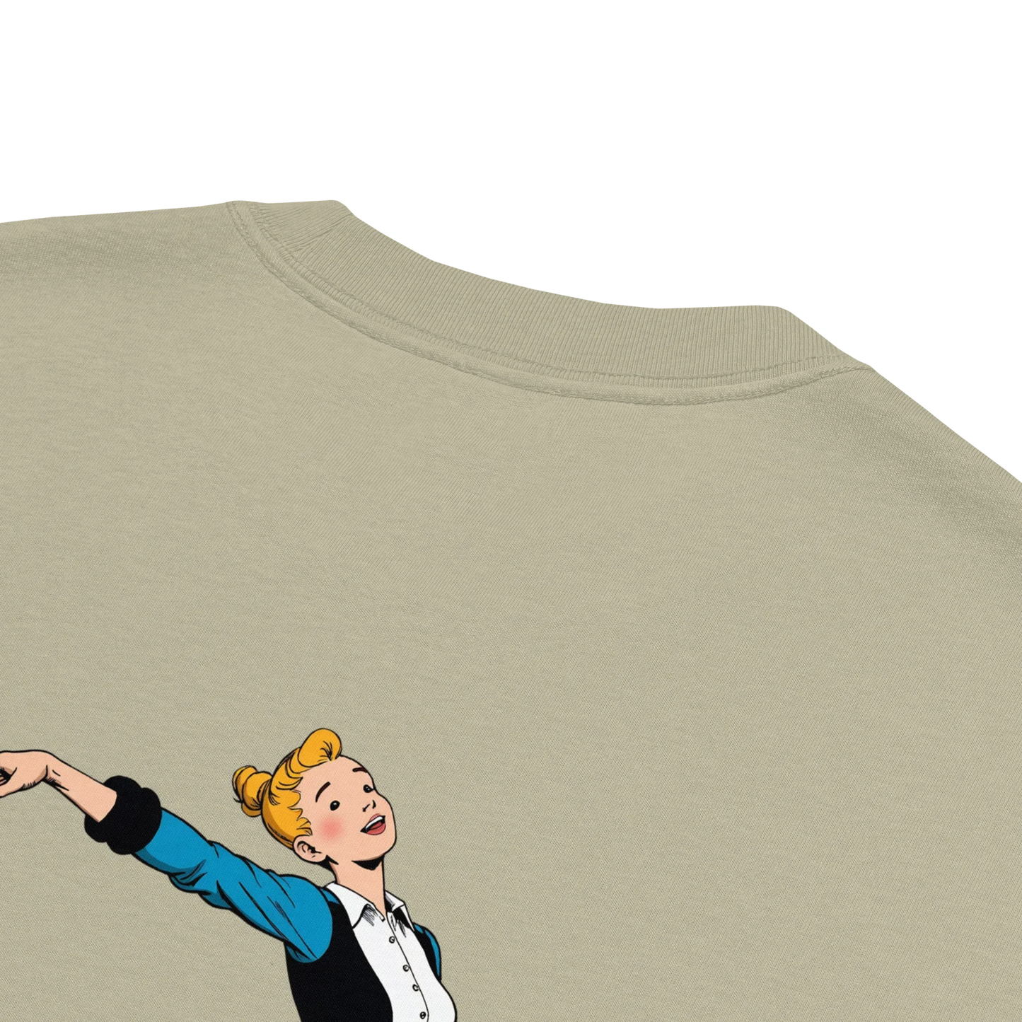 Oversized T-Shirt "better bendy than trendy"