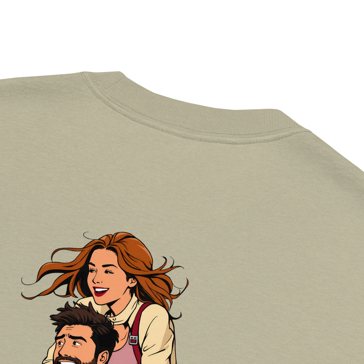 Oversized T-Shirt "huckepack"