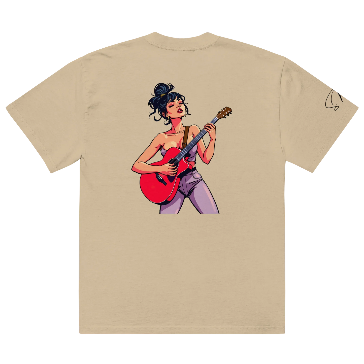 Oversized T-Shirt "rock it, baby!"