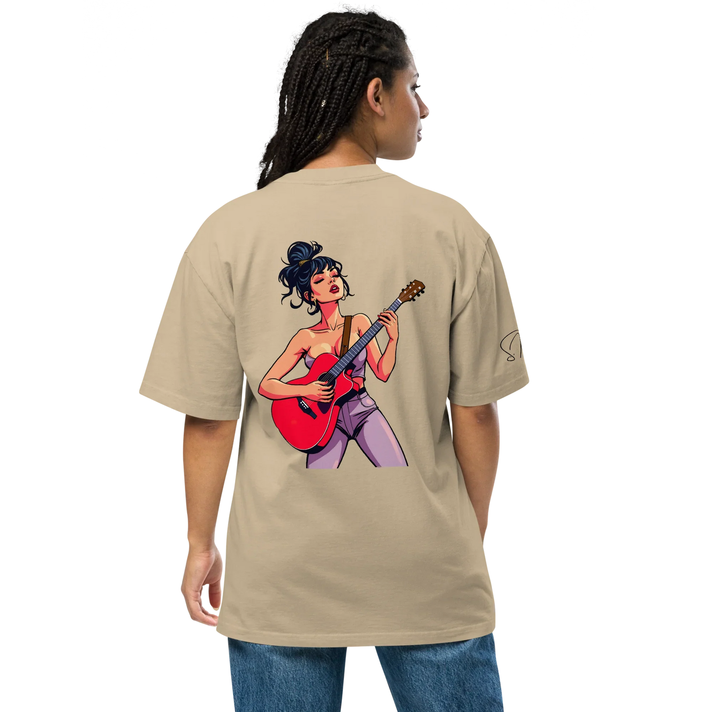 Oversized T-Shirt "rock it, baby!"