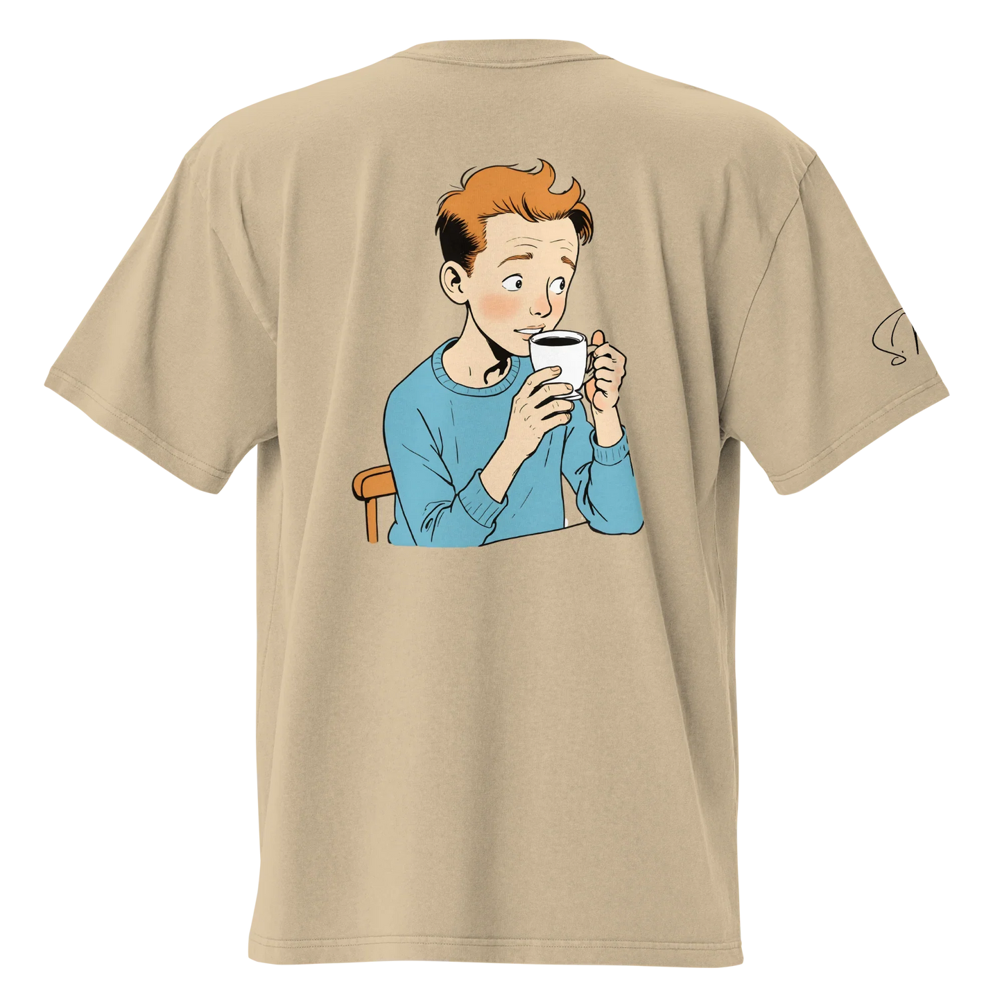 Oversized T-Shirt "not my cup of tea"