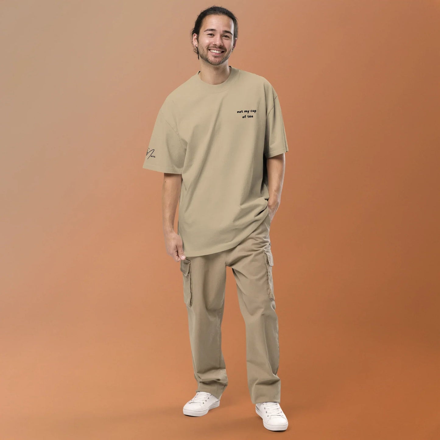 Oversized T-Shirt "better bendy than trendy"