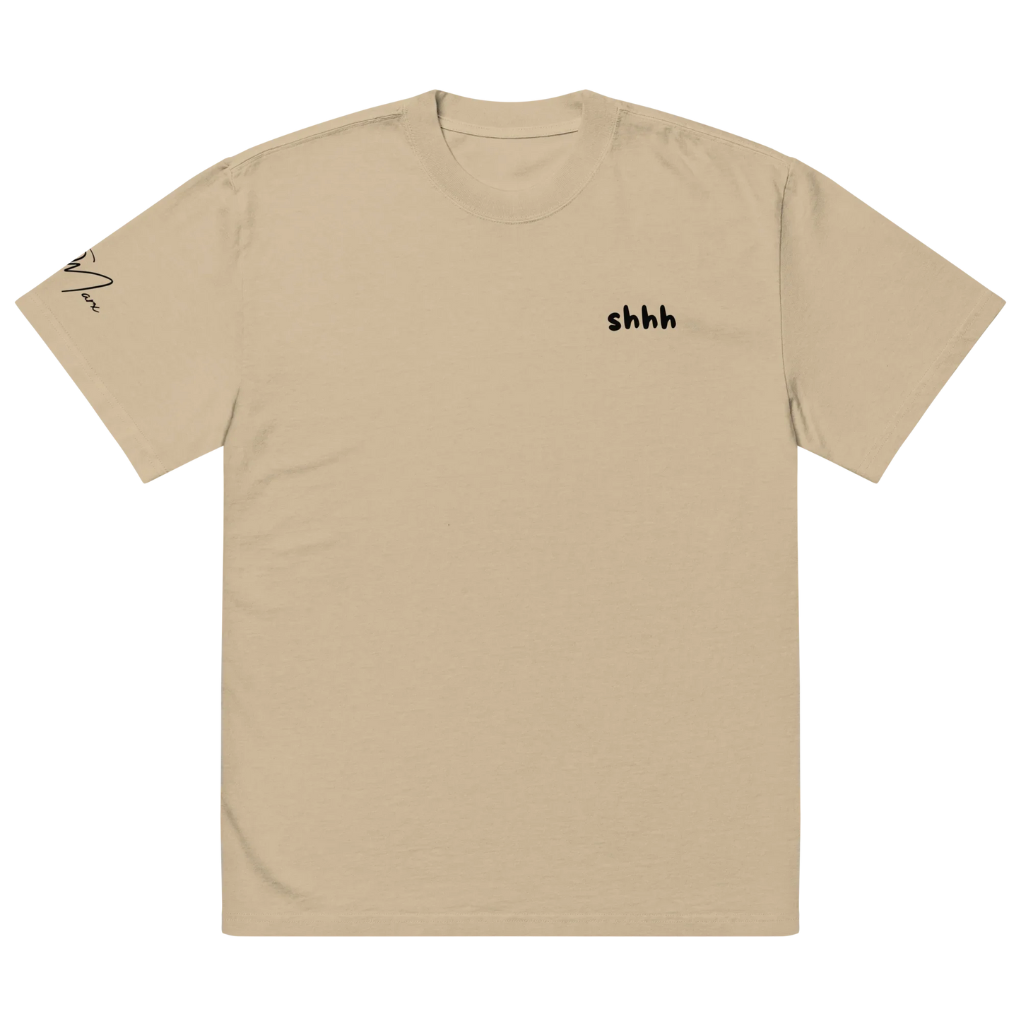 Oversized T-Shirt "shhh"