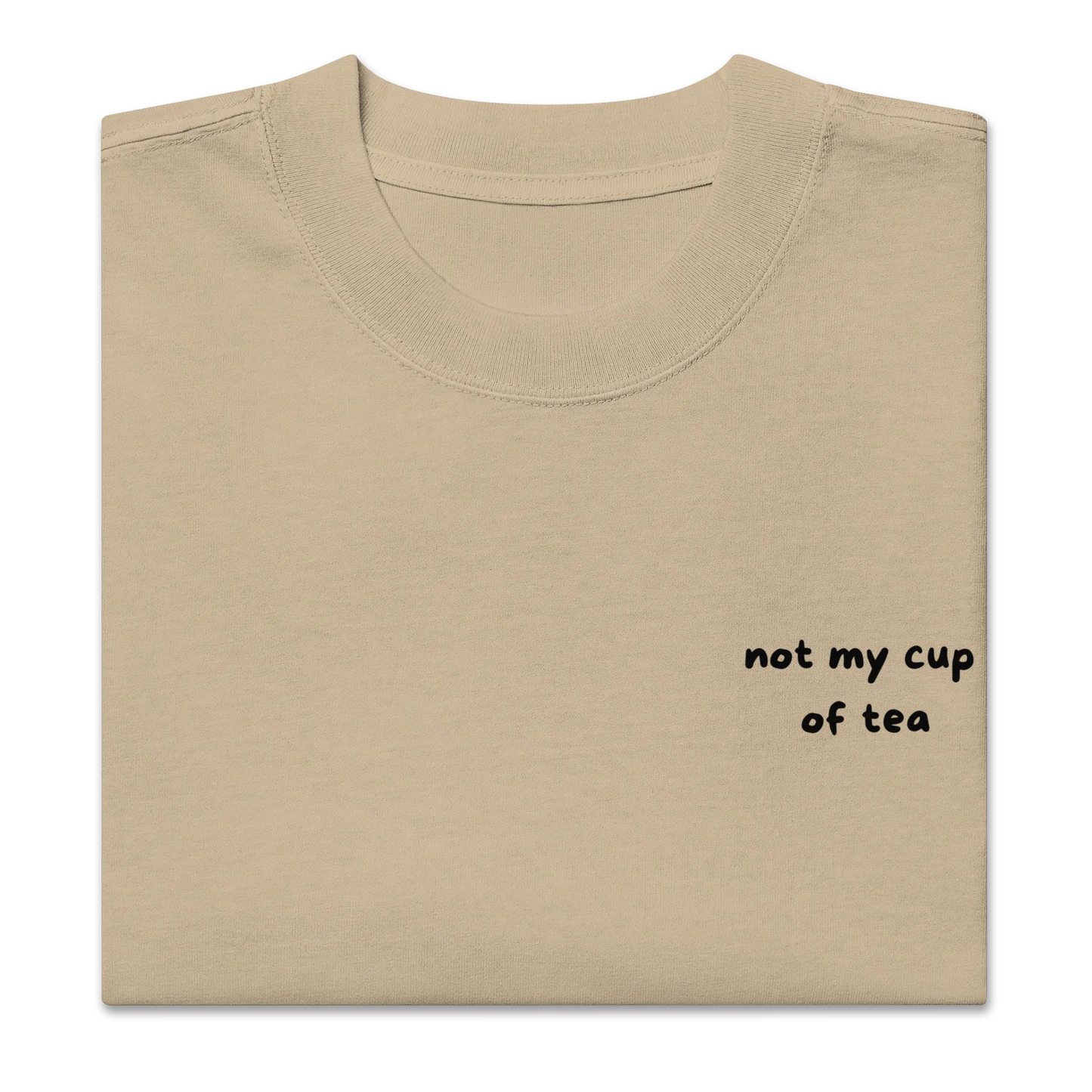 Oversized T-Shirt "better bendy than trendy"