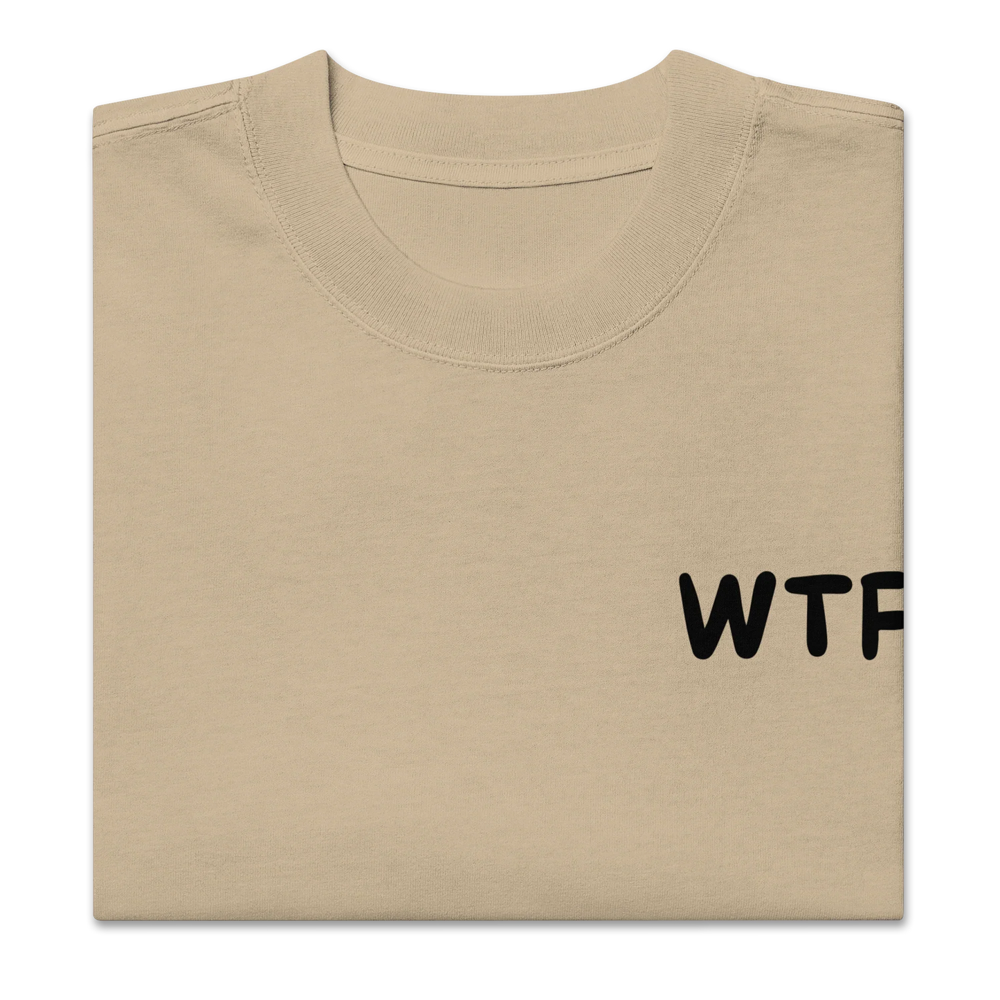 Oversized T-Shirt "WT..."