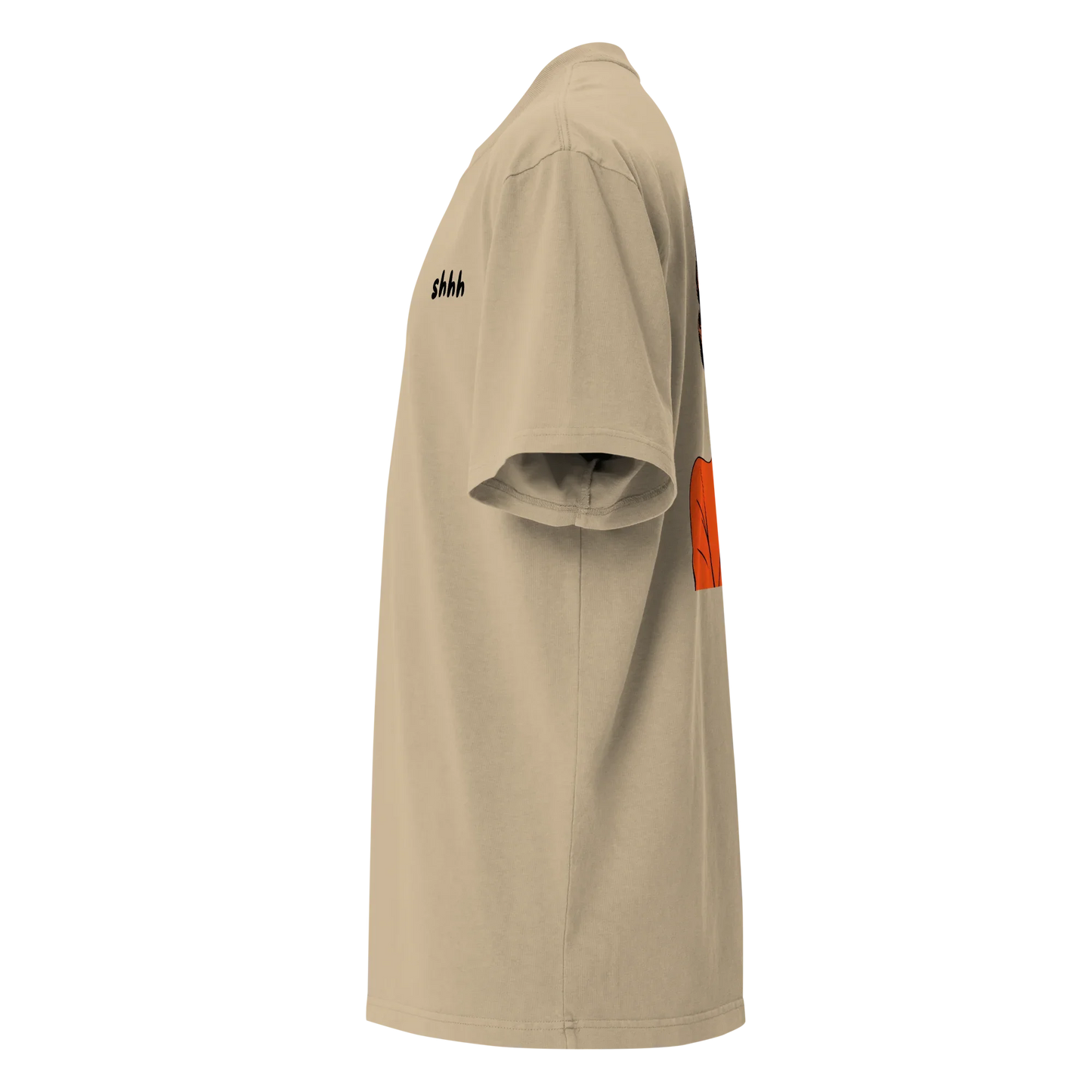 Oversized T-Shirt "shhh"