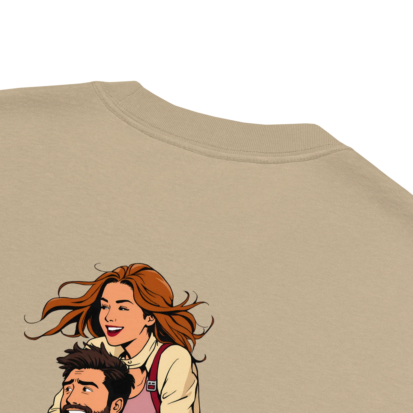 Oversized T-Shirt "huckepack"