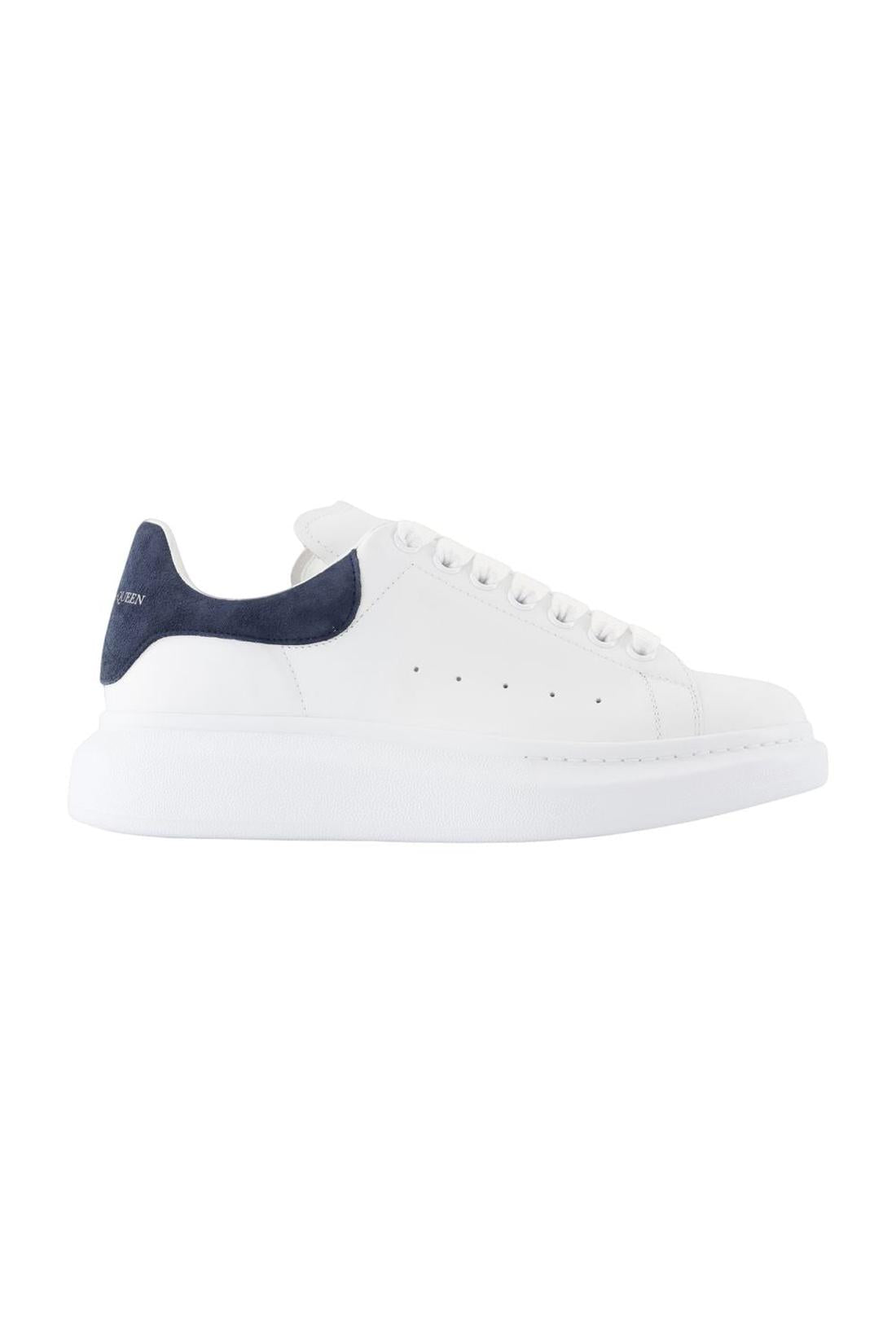 Oversized Sneakers - Alexander McQueen - Leder - Blau - AXON