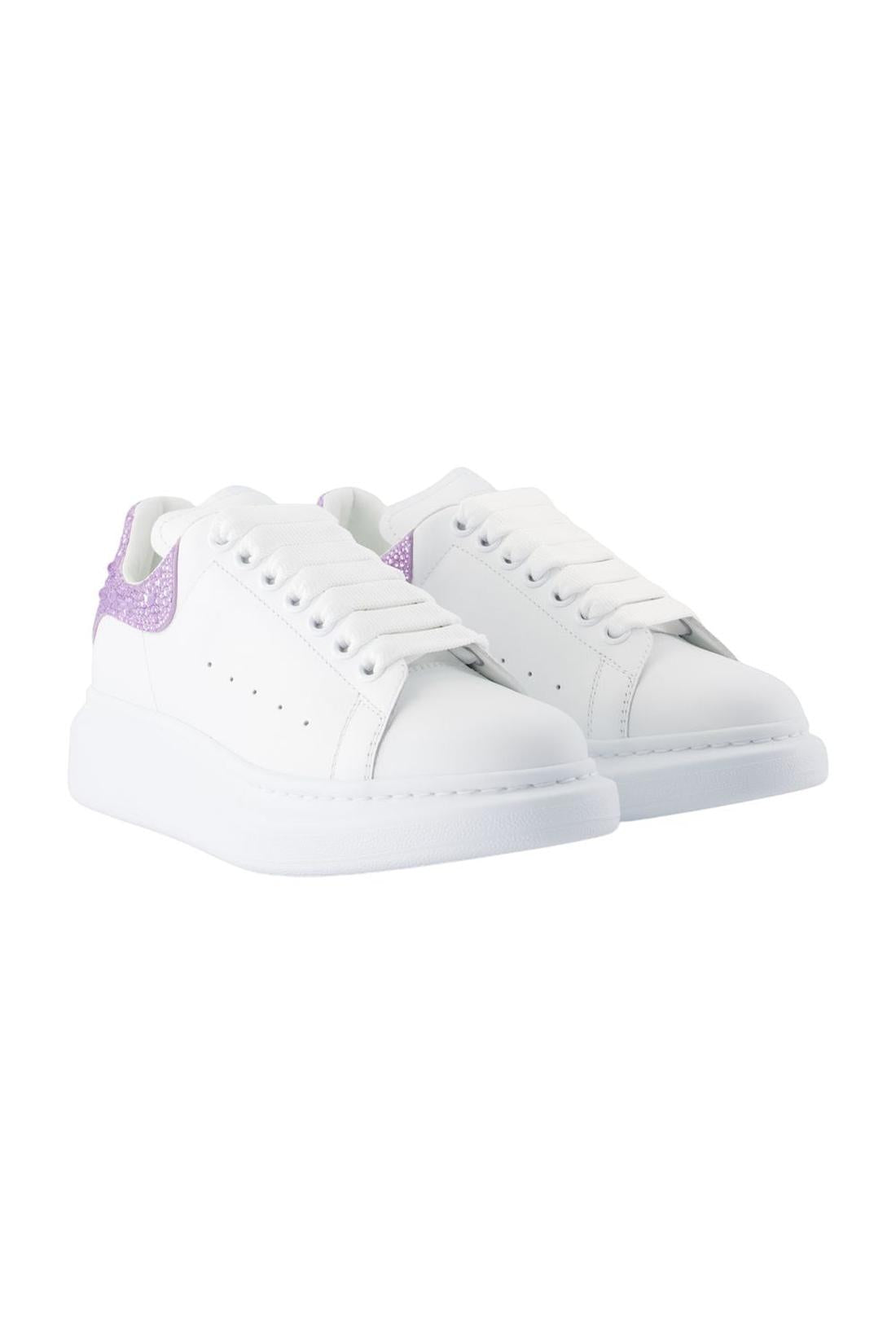 Oversized Sneakers - Alexander McQueen - Leder - Violett - AXON