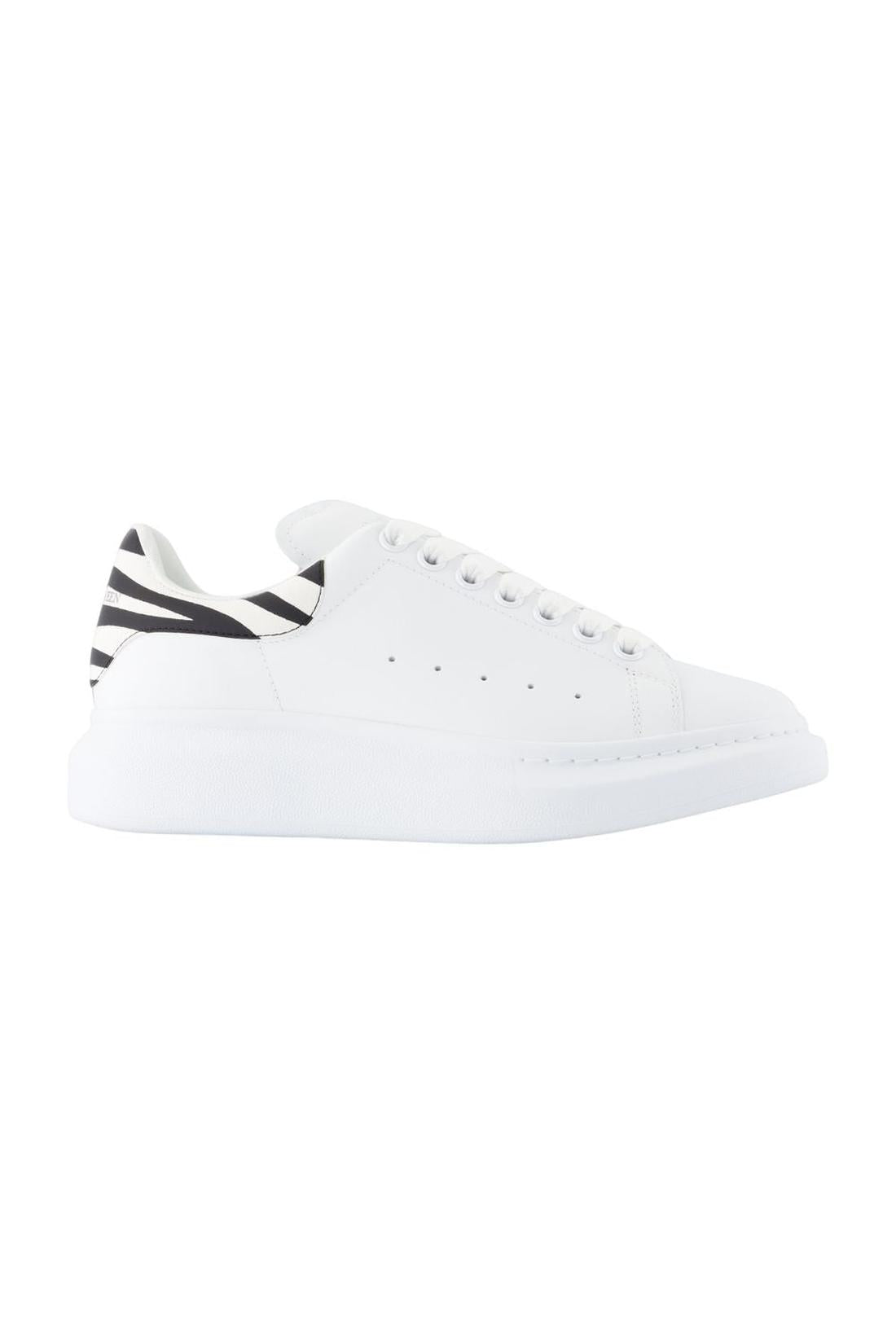 Oversized Sneakers - Alexander Mcqueen - White - Leather - AXON