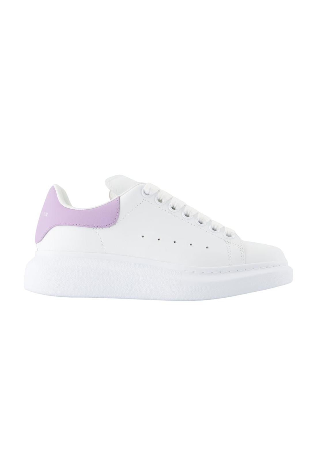 Oversized Sneakers - Alexander Mcqueen - White - Leather - AXON