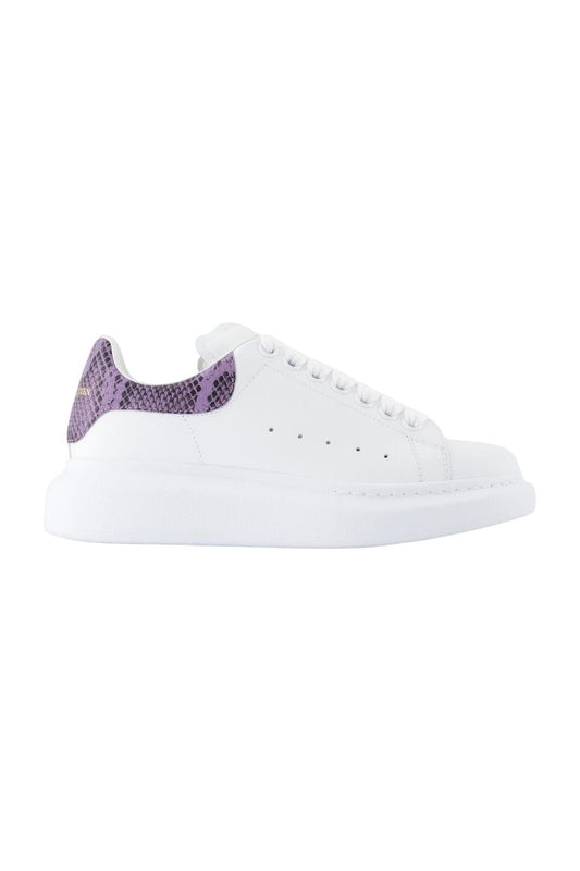 Oversized Sneakers - Alexander Mcqueen - White - Leather - AXON