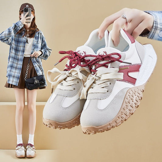 Platform Running Shoes Dad Shoes Women - AXON