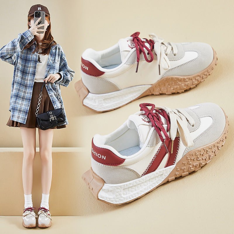 Platform Running Shoes Dad Shoes Women - AXON