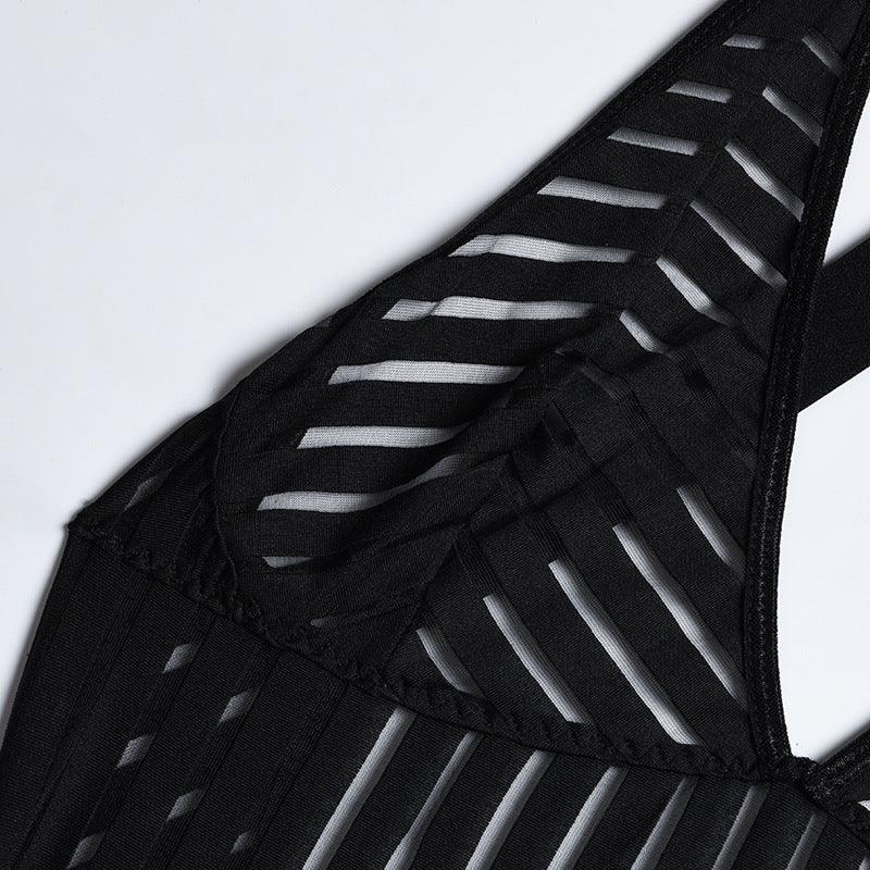 Strip See Bodysuit