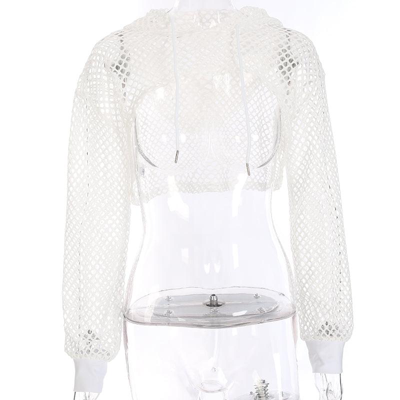 Casual Long Sleeve Cover Up