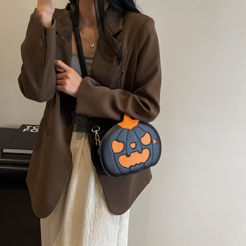 Pumpkin Bag Women's Halloween Shoulder Messenger Bag - AXON