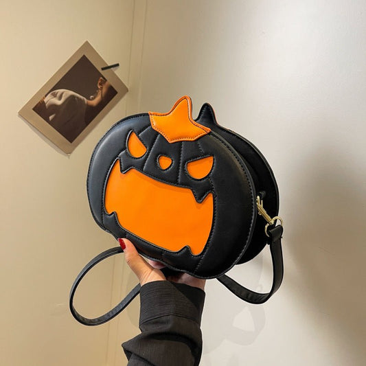 Pumpkin Bag Women's Halloween Shoulder Messenger Bag - AXON