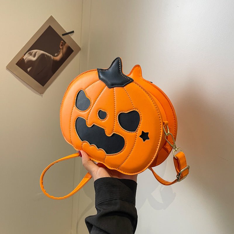 Pumpkin Bag Women's Halloween Shoulder Messenger Bag - AXON