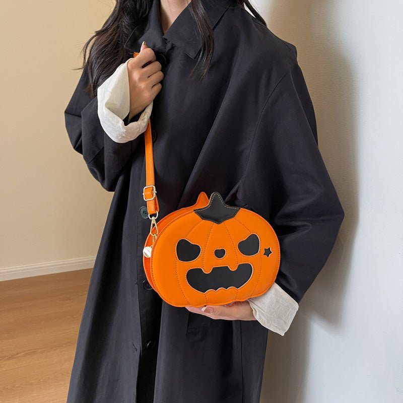Pumpkin Bag Women's Halloween Shoulder Messenger Bag - AXON