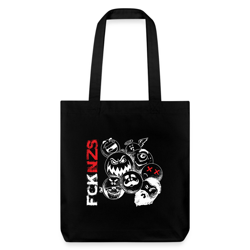 Recycelter Heavyweight Stoffbeutel - FCK NZS  Spuk den Faschismus weg