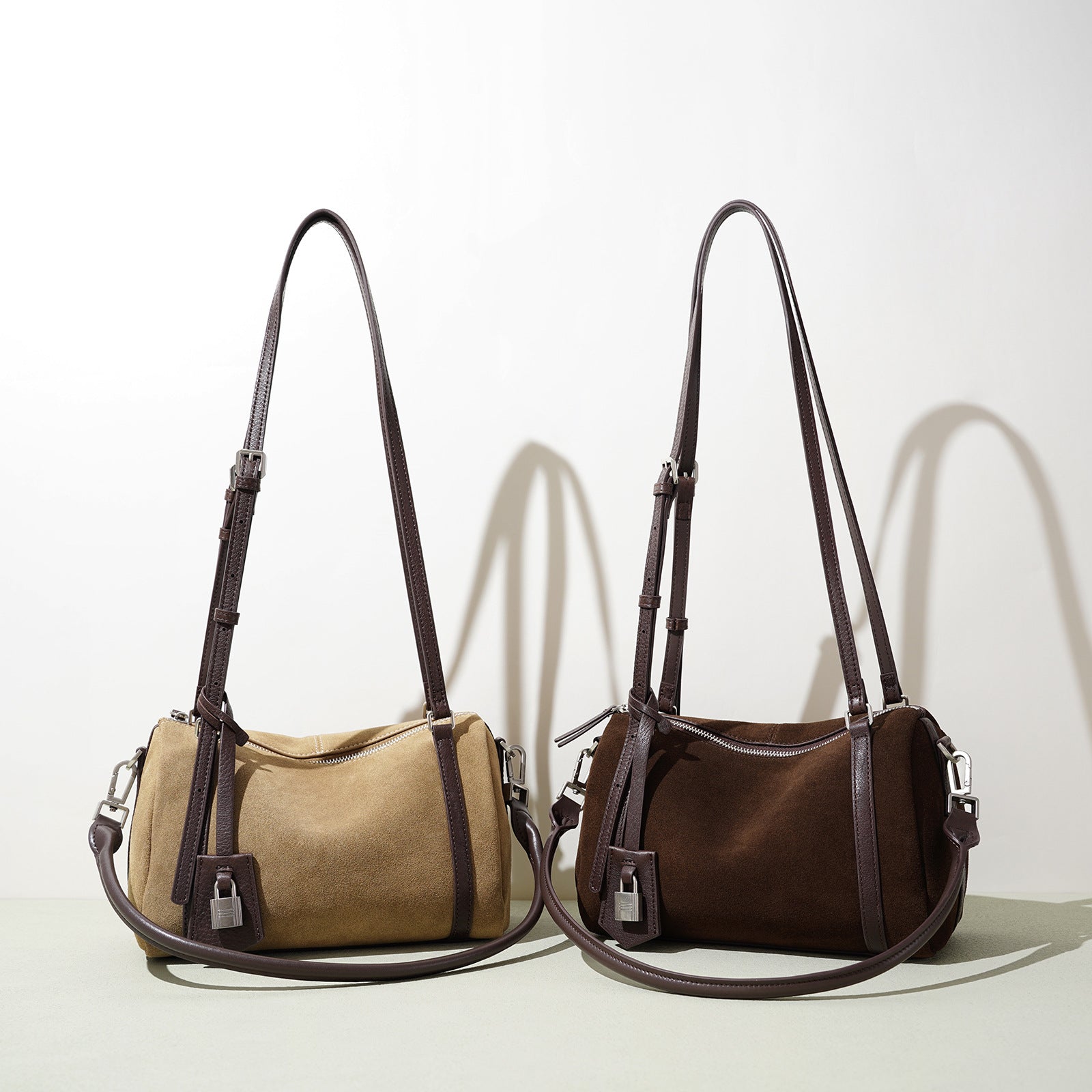 Retro Shoulder Top Layer Cattlehide Leather Crossbody Bag - AXON