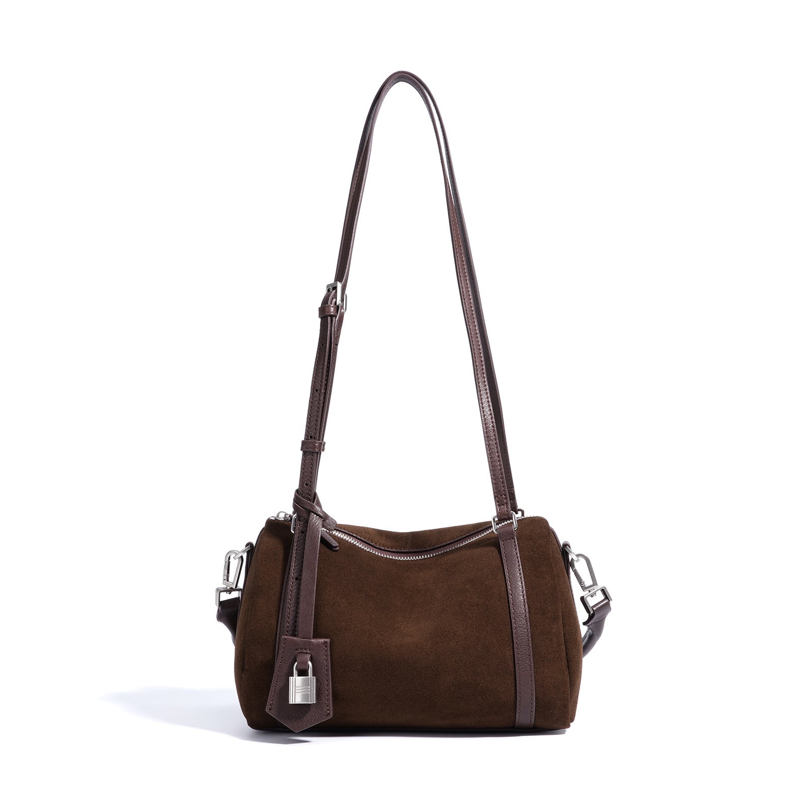 Retro Shoulder Top Layer Cattlehide Leather Crossbody Bag - AXON