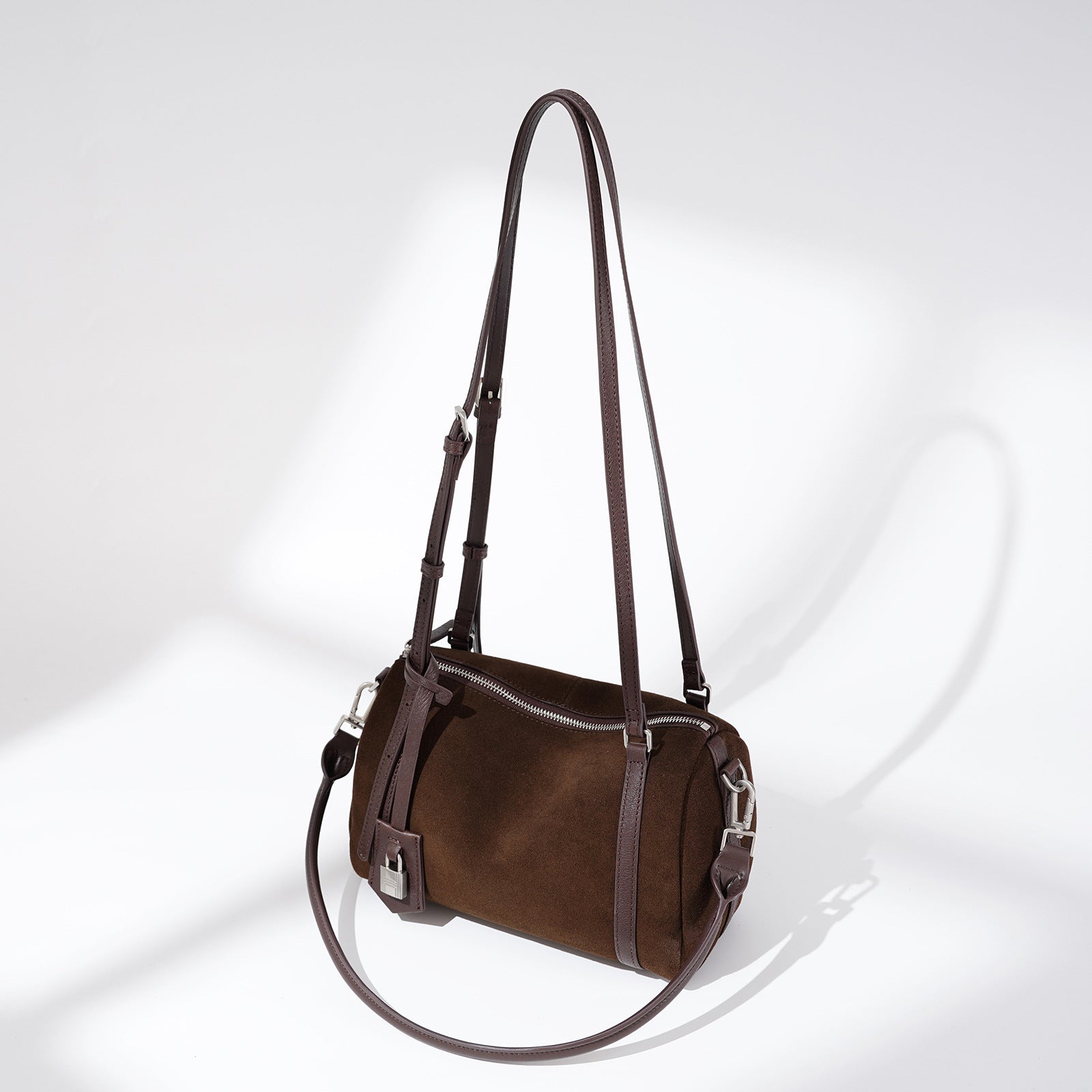 Retro Shoulder Top Layer Cattlehide Leather Crossbody Bag - AXON