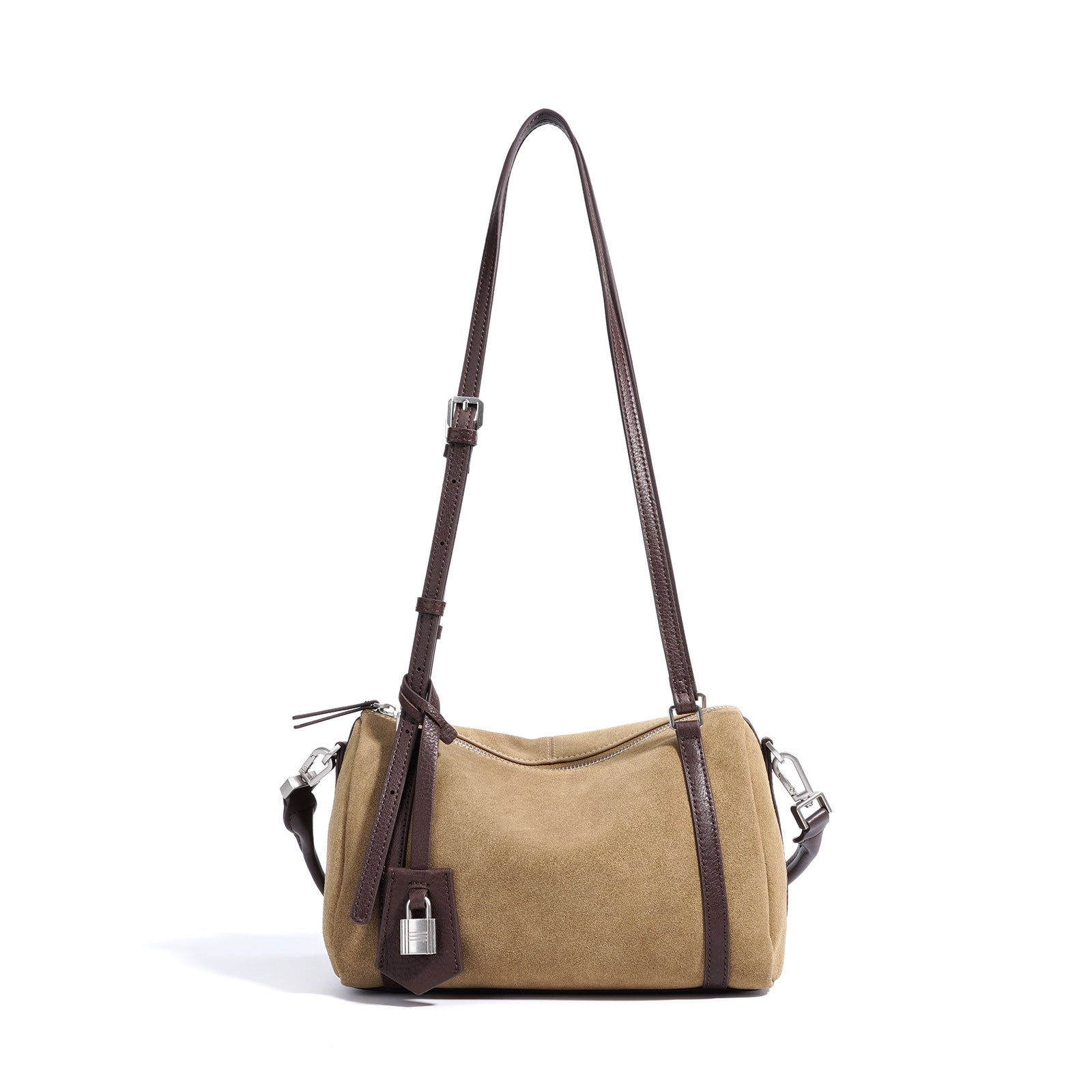 Retro Shoulder Top Layer Cattlehide Leather Crossbody Bag - AXON
