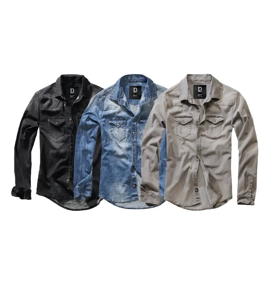 Riley Denim Shirt - AXON