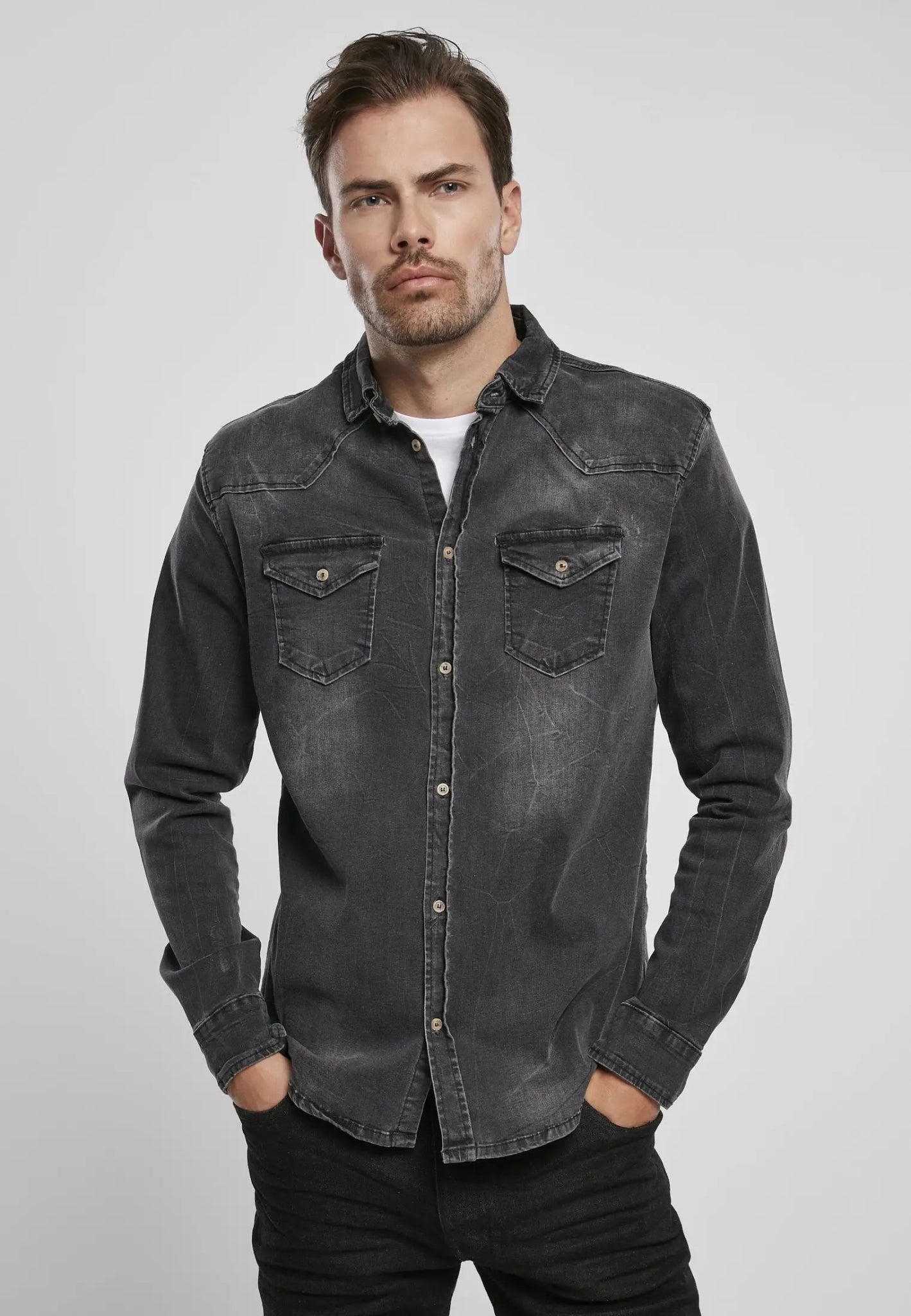 Riley Denim Shirt - AXON