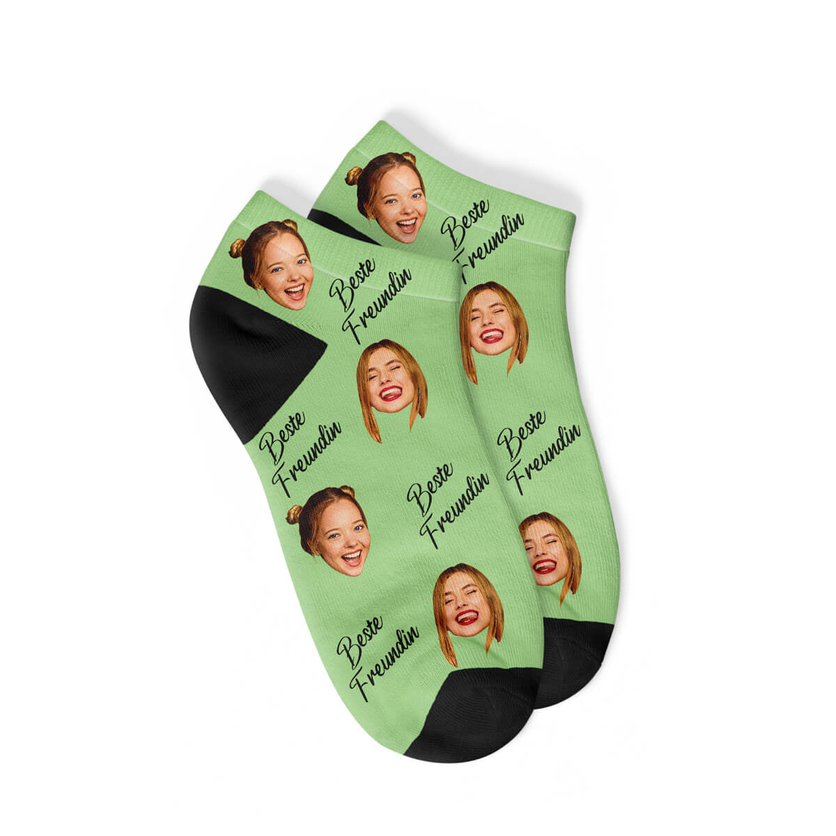 Personalisierte "BESTE FREUNDIN" Sneakersocken