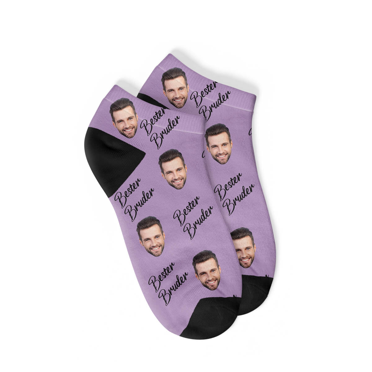 Personalisierte "BESTER BRUDER" Sneakersocken