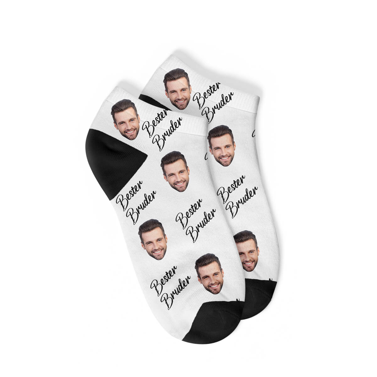 Personalisierte "BESTER BRUDER" Sneakersocken