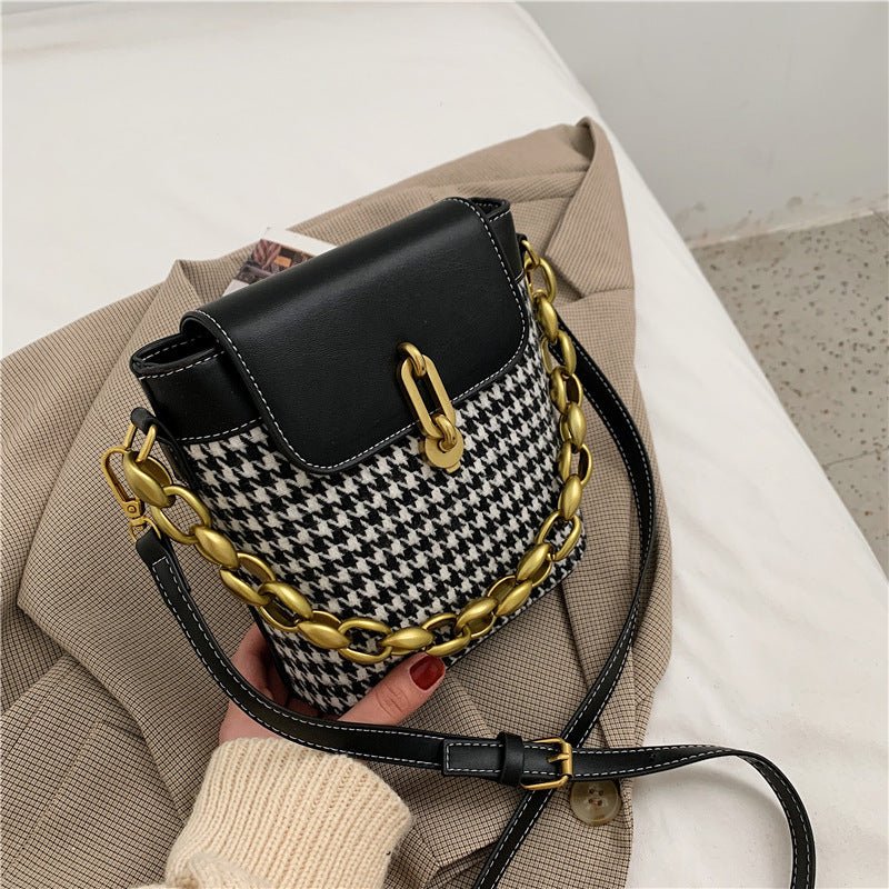 Simple Portable Bucket Bag Trendy All - match Net Red Popular - AXON