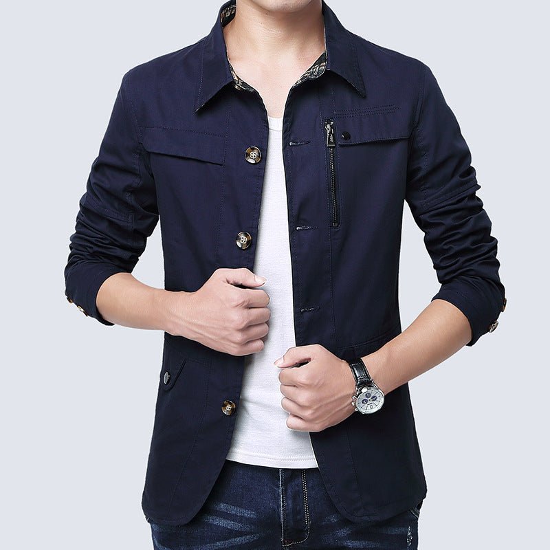 Slim thin jacket jacket men - AXON