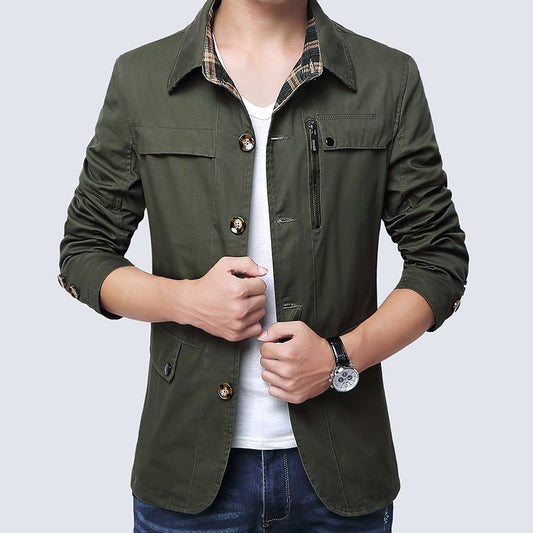 Slim thin jacket jacket men - AXON