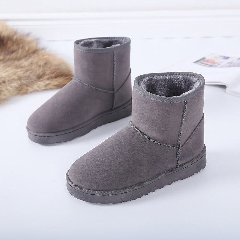 Snow Boots Winter Faux Fur Women Shoes - AXON