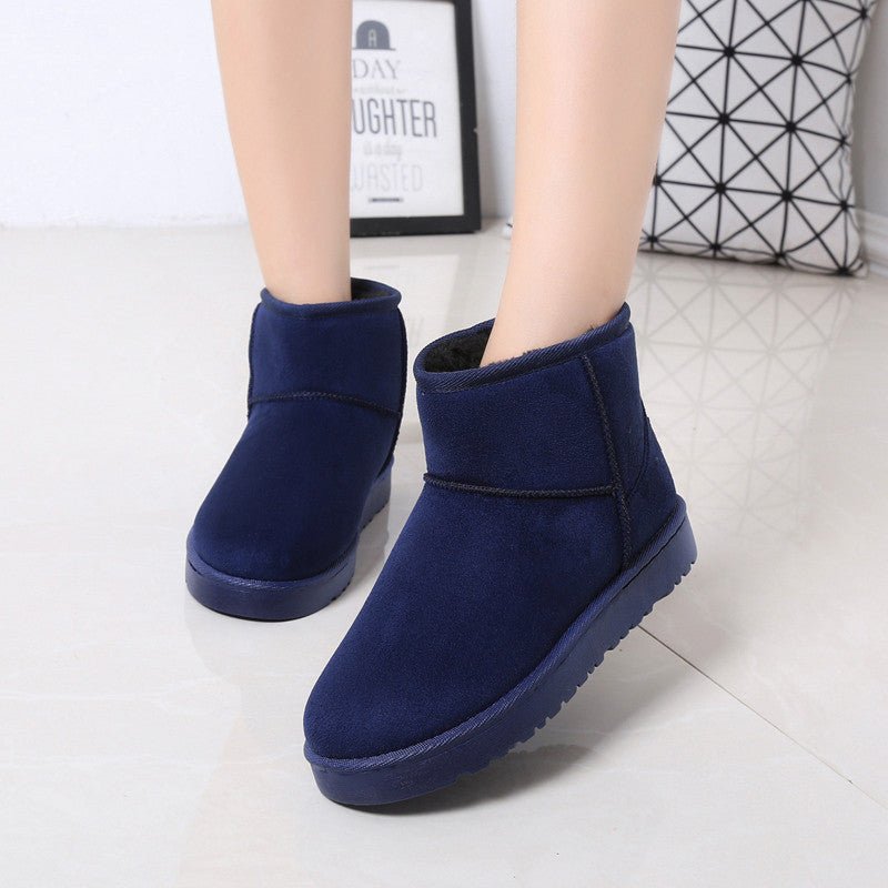 Snow Boots Winter Faux Fur Women Shoes - AXON