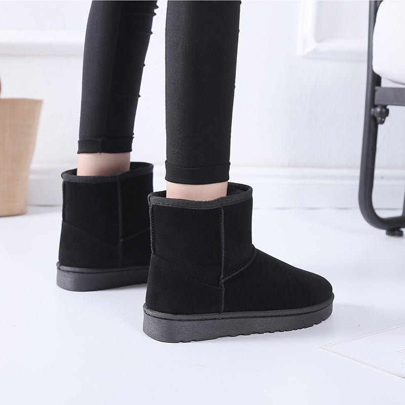 Snow Boots Winter Faux Fur Women Shoes - AXON