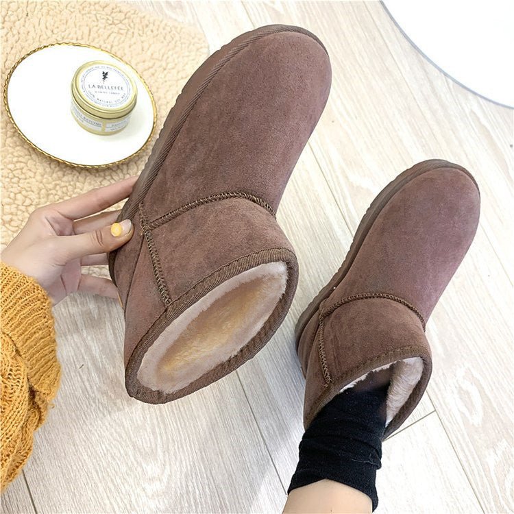 Snow Boots Winter Faux Fur Women Shoes - AXON