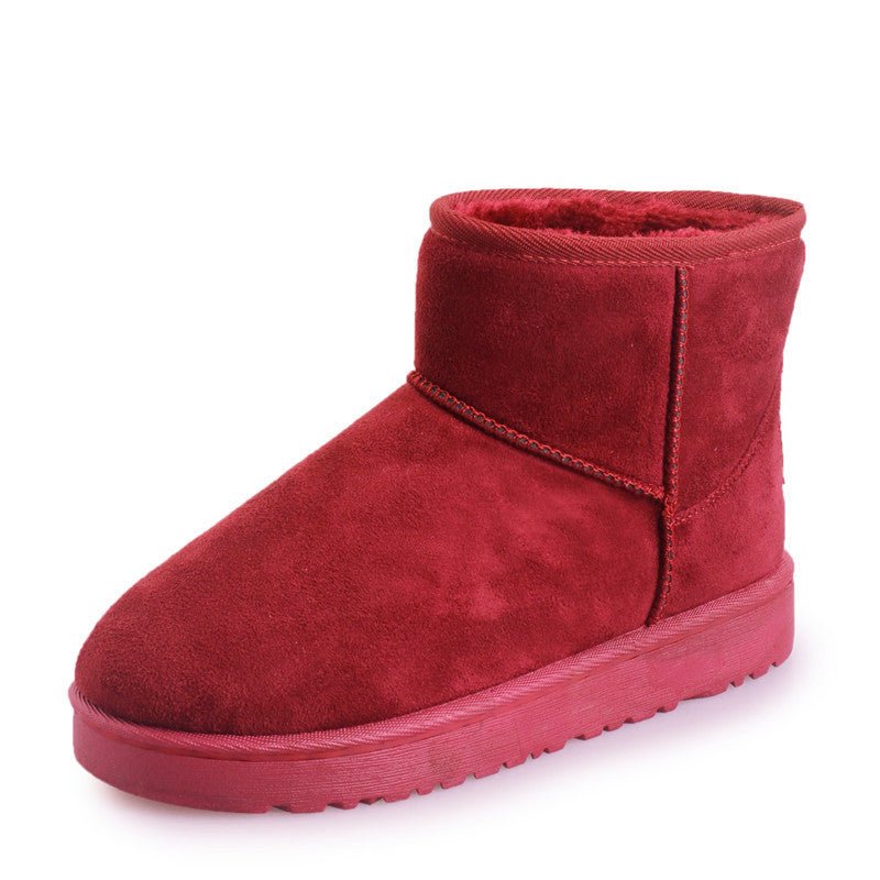 Snow Boots Winter Faux Fur Women Shoes - AXON