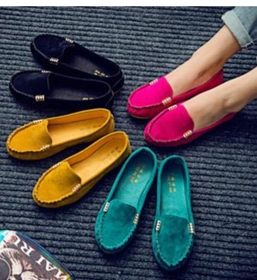 Spring and summer flat with the end of pregnant women nurse shoes Peas shoes casual women's shoes driving shoes Mom shoes a pedal - AXON
