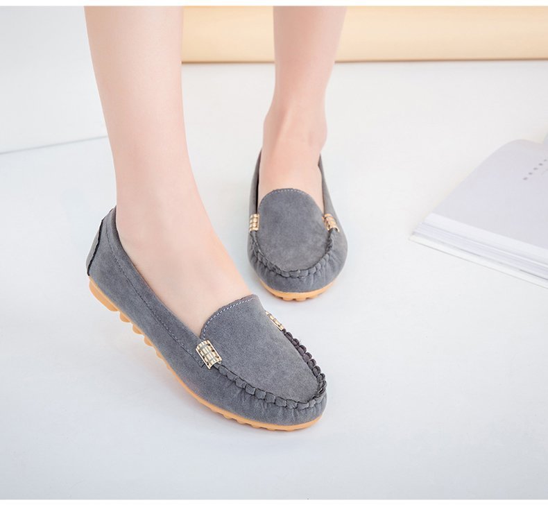 Spring and summer flat with the end of pregnant women nurse shoes Peas shoes casual women's shoes driving shoes Mom shoes a pedal - AXON