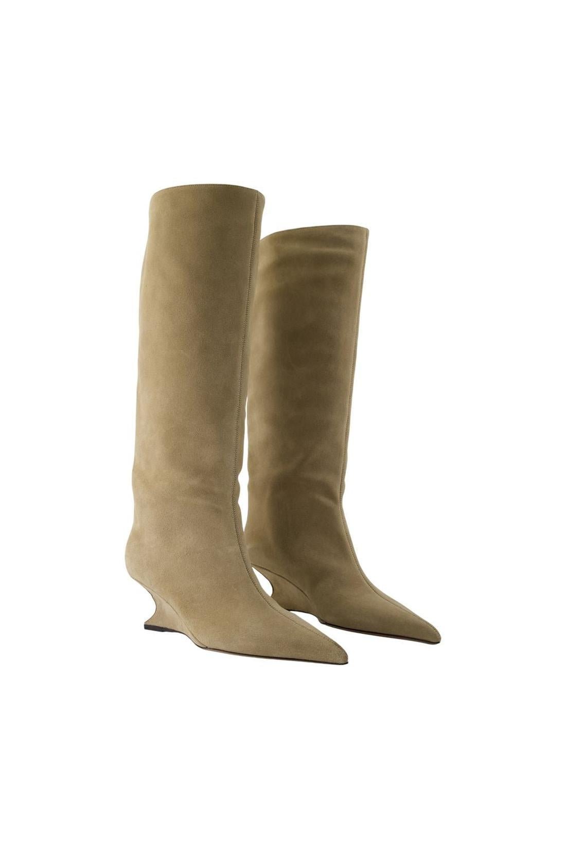 Stiefel Nina 50 - Paris Texas - Leder - Beige - AXON