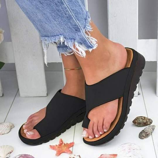 Summer Slippers Shoes For Women Flip Flops Non - Slip Sandals Platform Beach Shoes - AXON