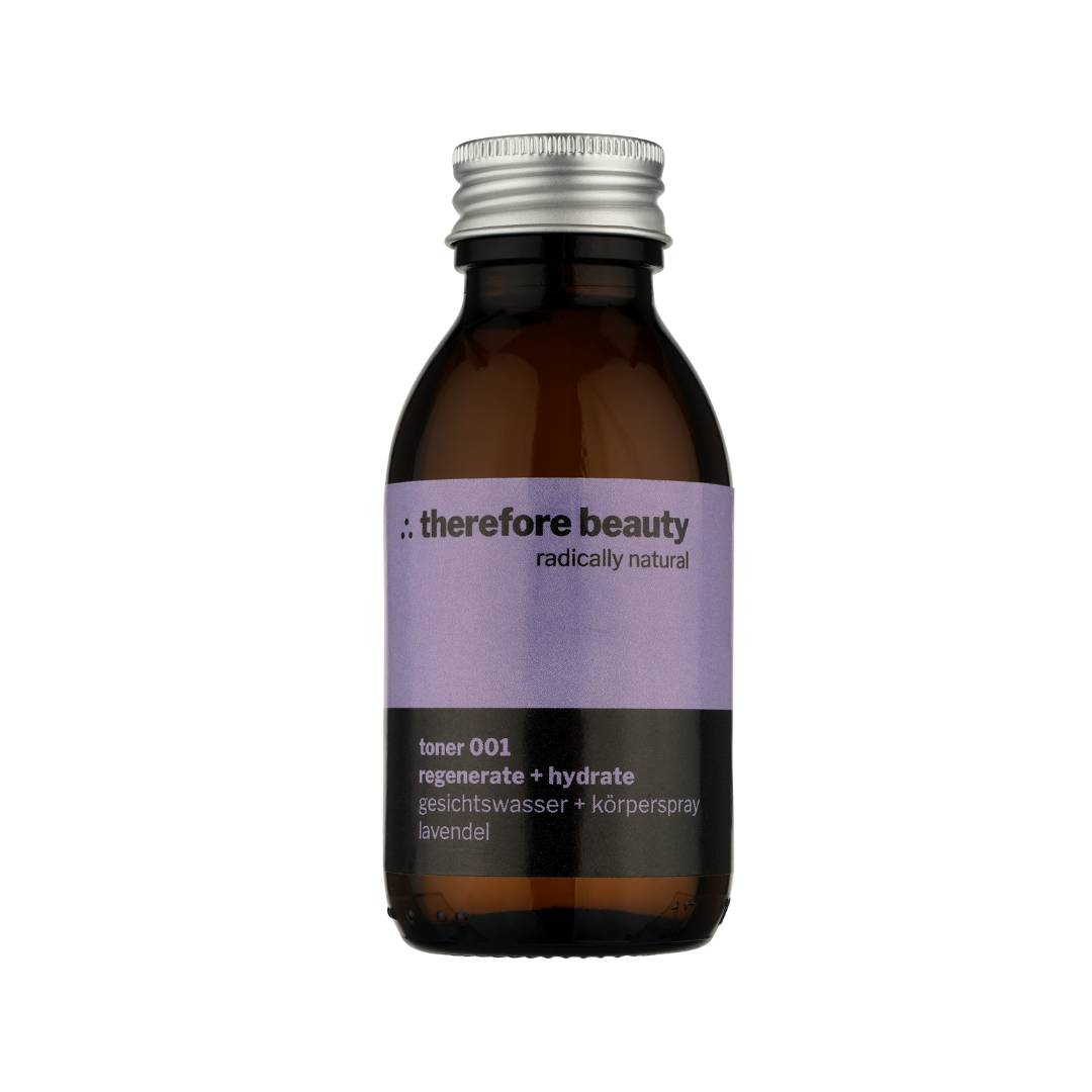 NEU! toner 001 | Feuchtigkeitsspray für Gesicht, Körper & Haar | aus Lavendelblüten